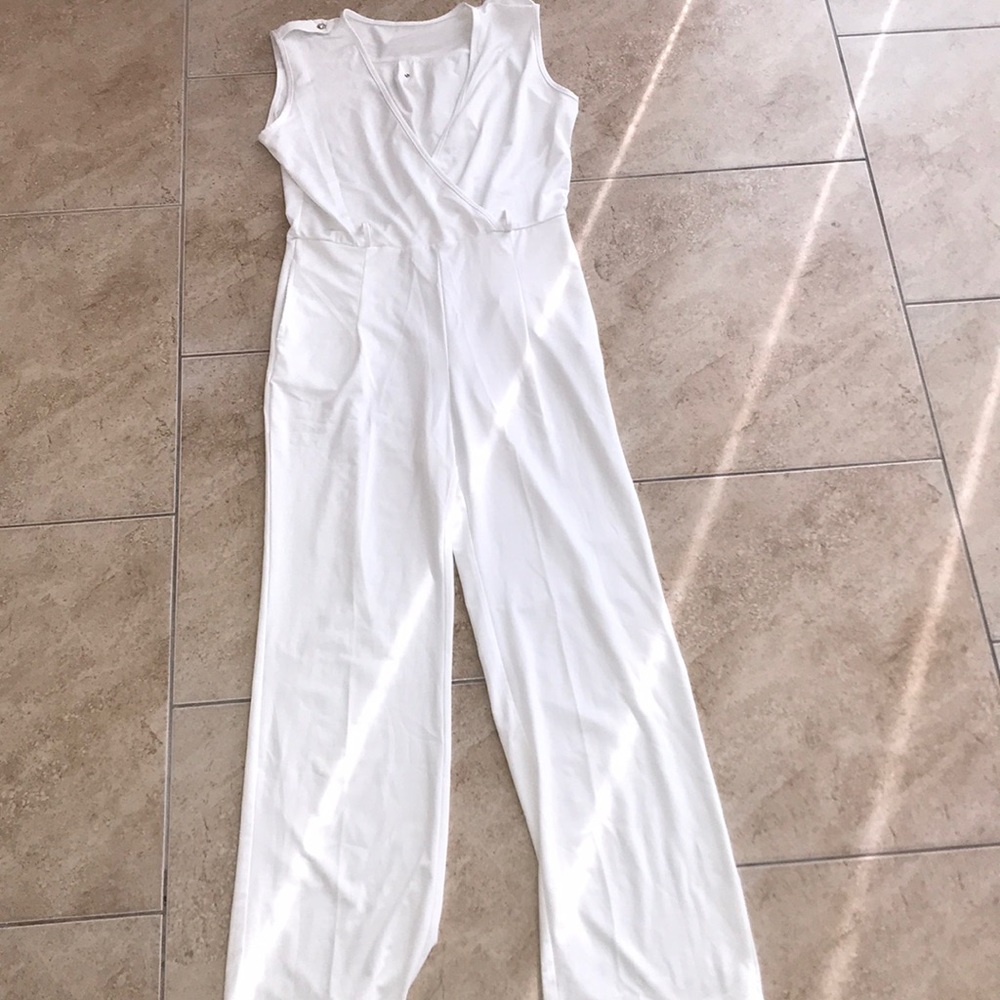 White jumpsuit